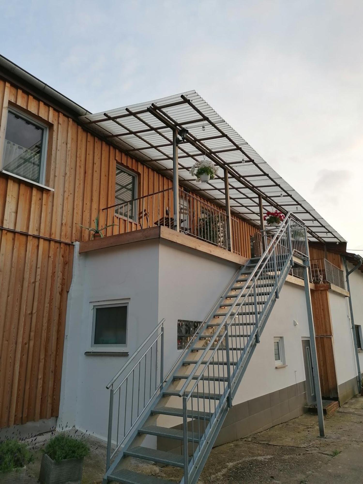 Ferienwohnung Am Reinhardswald - Eichenlaub - Mit Sauna トレンデルブルク エクステリア 写真